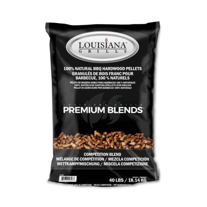 Best Wood Pellets for Smoking Options: Louisiana Grills 55405 Competition Blend Pellets