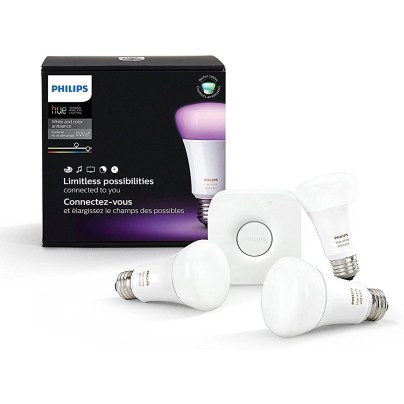 The Best Color Changing Light Bulb Option: Philips Hue White and Color Ambiance LED Smart Bulb