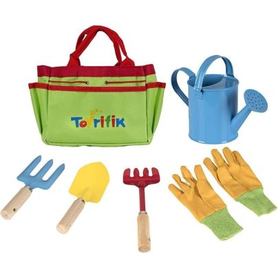 The Best Garden Sets for Kids Option: Little Gardener Tool Set with Garden Tools Bag
