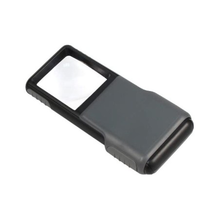 Carson 5X MiniBrite LED Lighted Slide-Out Aspheric Ma