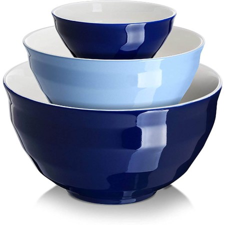 DOWAN Ceramic Mixing Bowls 3-Piece Set