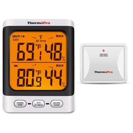 ThermoPro TP62 Digital Wireless Hygrometer