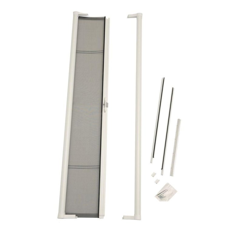  Larson Brisa Tall Retractable Screen Door on a white background