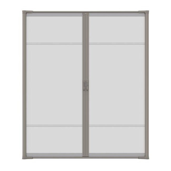  Larson Brisa Short Double Retractable Screen Door on a white background