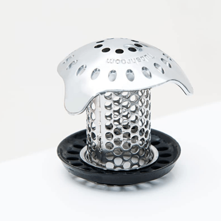  TubShroom Ultra Stainless Steel Hair Catcher on a white background