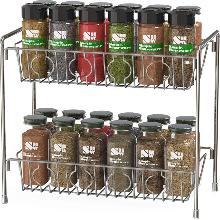 SimpleHouseware 2-Tier Kitchen Counter Spice Rack
