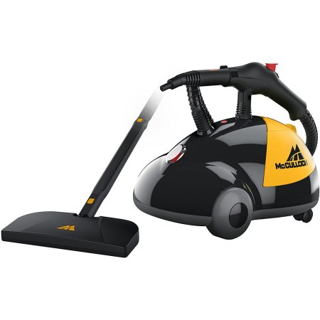  The McCulloch MC1275 Canister Steam Cleaner on a white background
