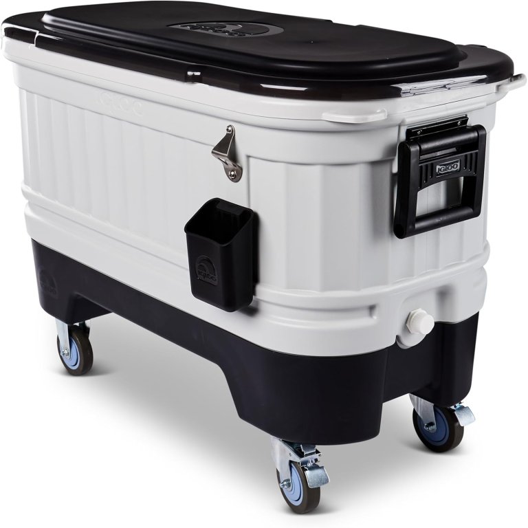 Best Wheeled Cooler Option Igloo Insulated Party Bar Portable Wheeled Cooler