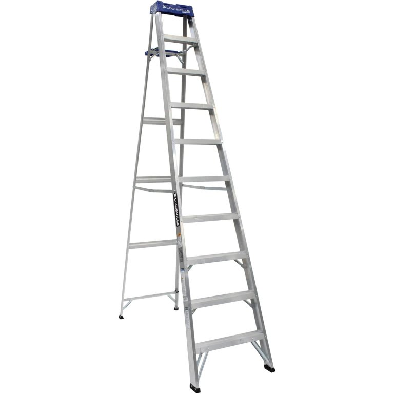 Louisville Ladder 10-Foot Aluminum Step Ladder