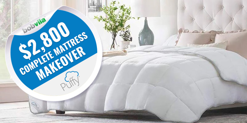 Bob Vila's $2,800 Complete Mattress Makeover with Puffy