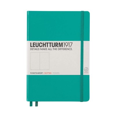 The Best Bullet Journal Option: Leuchtturm1917 Medium A5 Dotted Hardcover Notebook