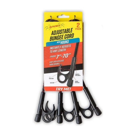SPIDER Heavy-Duty Bungee Cords with Hooks