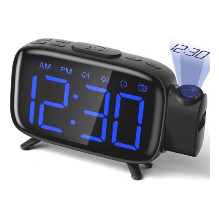 ELEHOT Projection Alarm Clock Radio