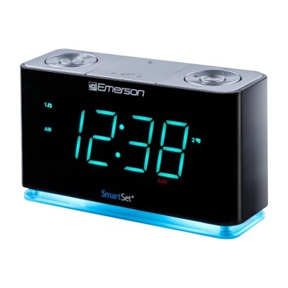 The Best Clock Radio Option: Emerson SmartSet Alarm Clock Radio