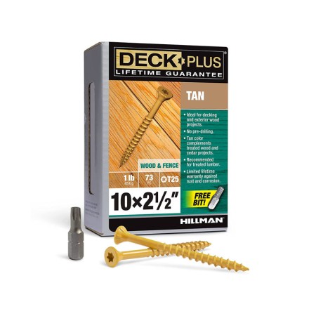 Deck Plus 48415 Wood Screws