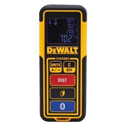 The Best Digital Tape Measure Option: DeWalt DW099S 100-Foot Laser Distance Measurer