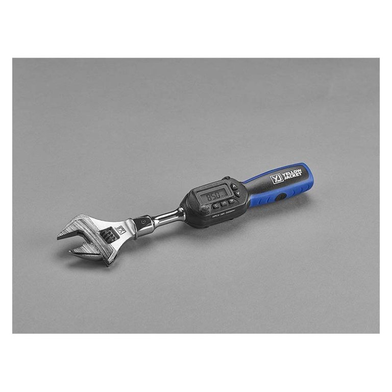 The Yellow Jacket Digital Torque Wrench on a white background