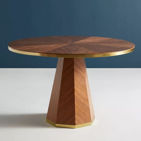 Anthropologie Quillen Marquetry Dining Table