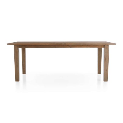 The Best Dining Room Table Option: Crate&Barrel Basque Grey Wash Dining Tables