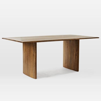The Best Dining Room Table Option: West Elm Anton Solid Wood Dining Table