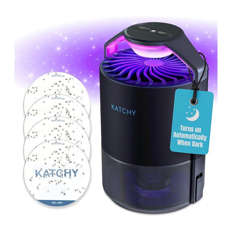 The Best Fruit Fly Trap Option Katchy Midnight Automatic Indoor Insect Trap
