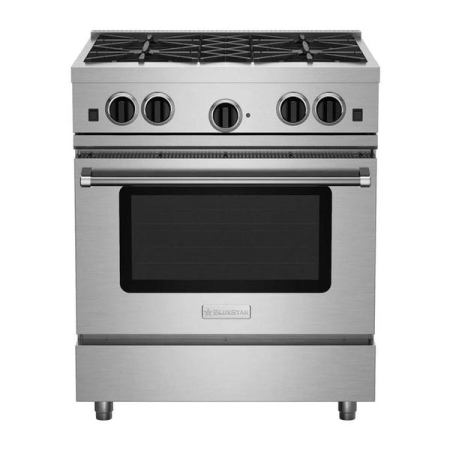 BlueStar 30” Culinary Series Sealed Burner Range