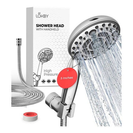 Lokby High-Pressure Handheld Shower Head