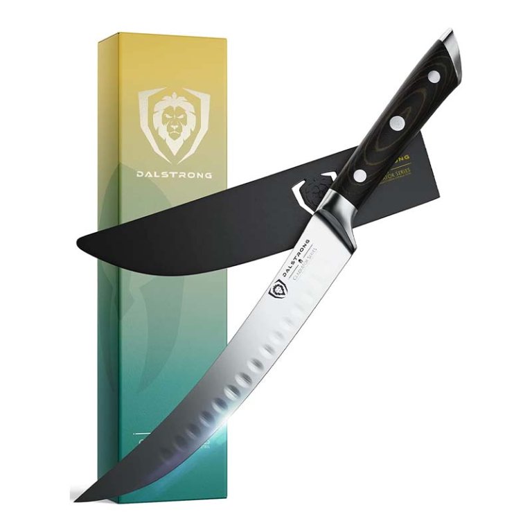 The Best Knives for Cutting Meat Option: Dalstrong Butcher Breaking Cimitar Knife