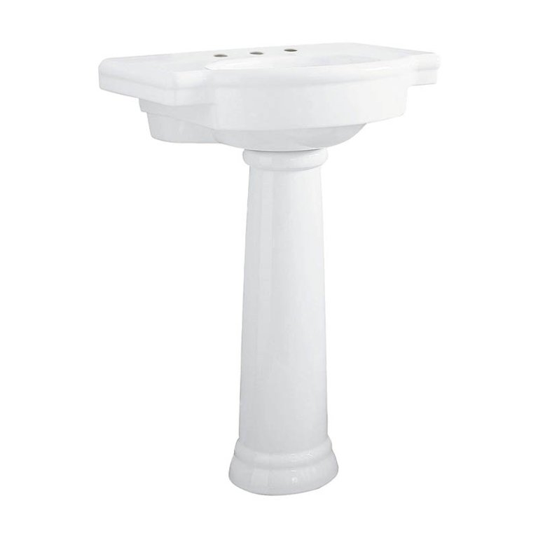  The Best Pedestal Sink Option: American Standard Retrospect Pedestal Bathroom Sink