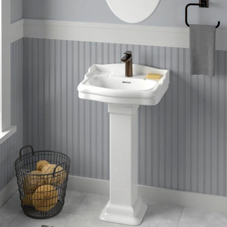 Barclay Stanford Vitreous China Pedestal Sink