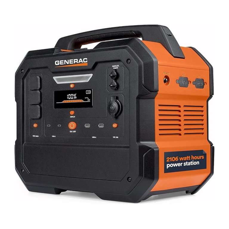 The Best Quiet Generator Option Generac GB2000 Portable Power Station