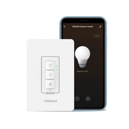 TESSAN Smart Dimmer Switch for Dimmable LED Lights