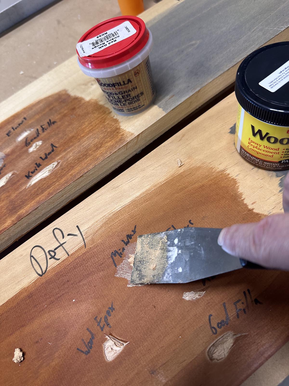 The Best Stainable Wood Filler Options