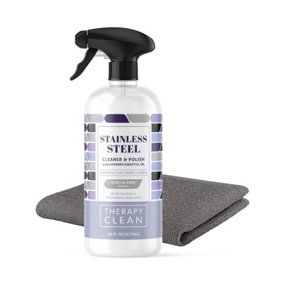 The Best Stainless Steel Cleaner Option: Therapy Stainless Steel Cleaner Kit