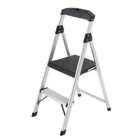  The Best Step Ladder Option: Gorilla Ladders 2-Step Aluminum Step Stool Ladder