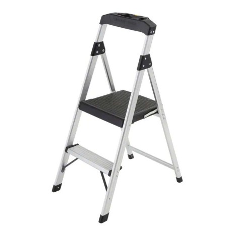 Gorilla Ladders 2-Step Aluminum Step Stool Ladder  