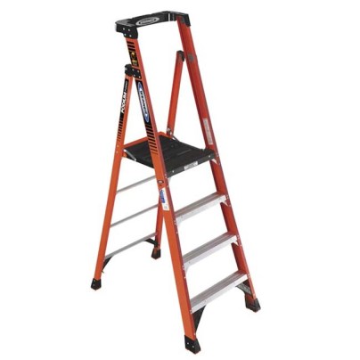 The Best Step Ladder Option: Werner 4-Ft. Fiberglass Platform Ladder Type IA