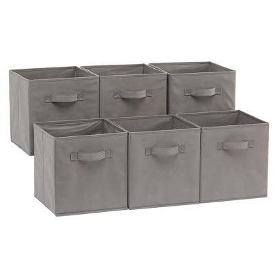 The Best Storage Bins Option: Amazon Basics Collapsible Fabric Storage Cubes