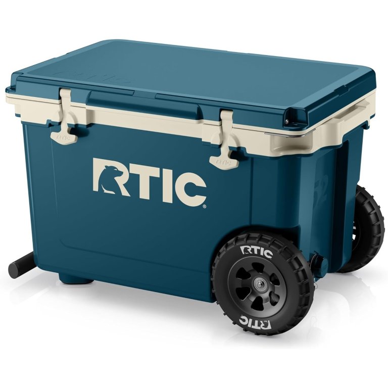 The Best Wheeled Cooler Option RTIC 52AT Ultra-Light Wheeled Cooler