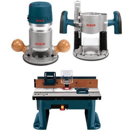 Bosch 1617EVSPK Plunge- and Fixed-Base Router Kit