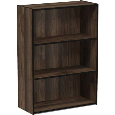 The Best Bookshelves Option: Furinno Pasir 3-Tier Open Shelf Bookcase