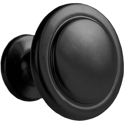 The Best Cabinet Hardware Option: Ilyapa Flat Black 1.25-Inch Round Drawer Handles