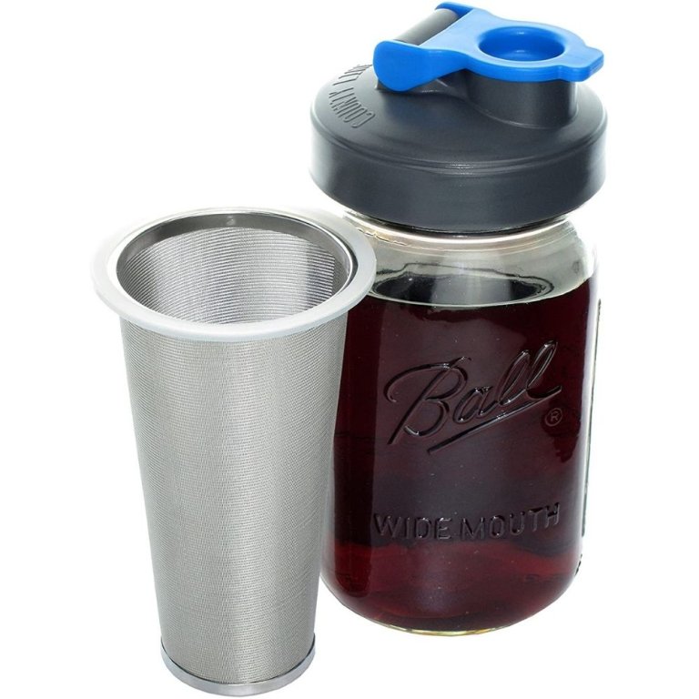 The Best Cold Brew Coffee Maker Option: County Line Kitchen Cold Brew Mason Jar Coffee Maker
