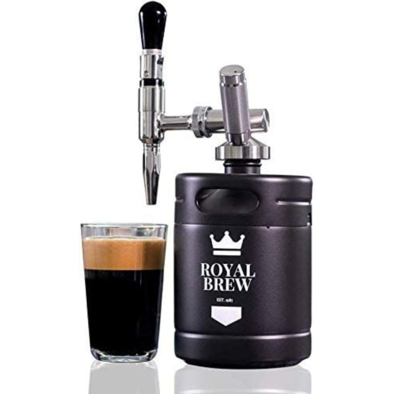 The Best Cold Brew Coffee Maker Option: Royal Brew Nitro Cold Brew Coffee Maker Home Keg Kit