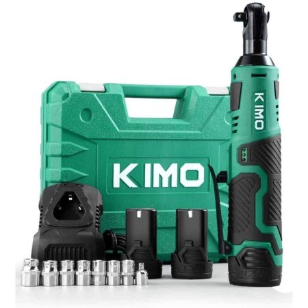  Kimo 12V Cordless Electric Ratchet Wrench Set