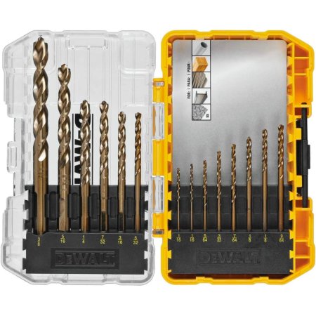  The Best Drill Bits for Stainless Steel Option: DeWalt Industrial Cobalt Alloy Steel Set
