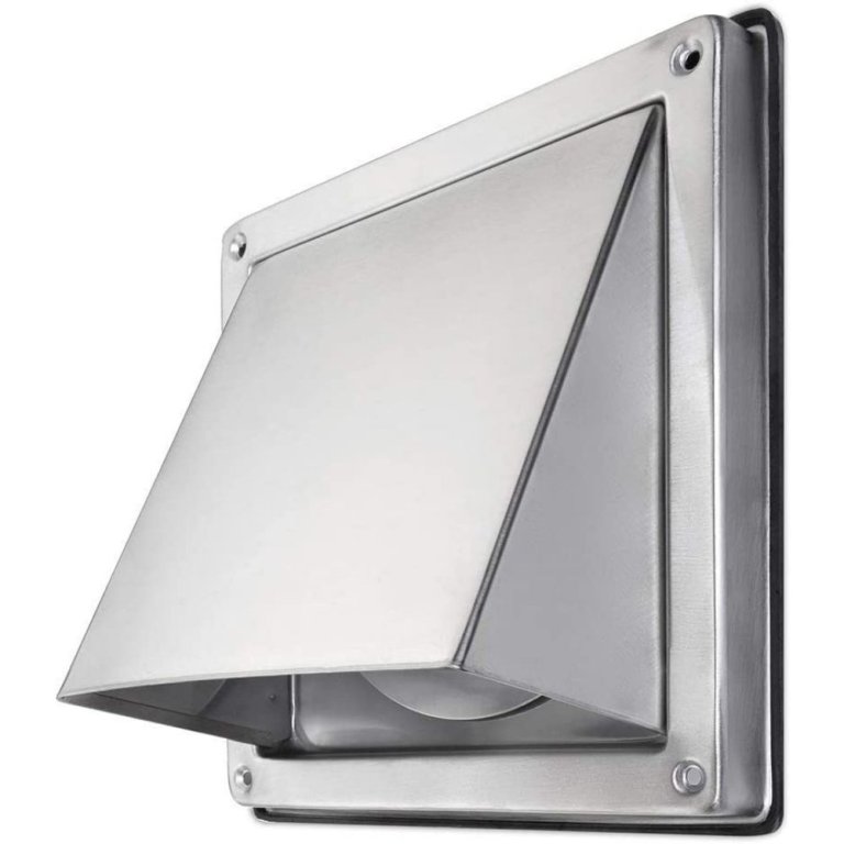  The Best Dryer Vent Option: calimaero HWG 6 inch External Extractor Wall Vent