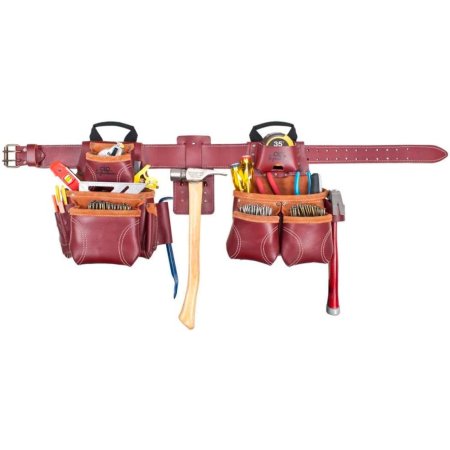  The Best Framing Tool Belt Option: CLC Pro Framer’s Heavy-Duty Leather Combo System