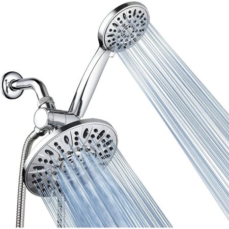  The Best Handheld Shower Head Option: AquaDance 7" High Pressure 3-Way Rainfall Combo