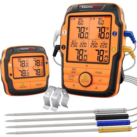ThermoPro TP27 Long-Range Wireless Meat Thermometer